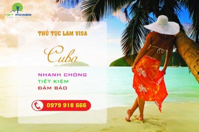 Hồ sơ visa công tác Cuba nhanh chóng, tiết kiệm